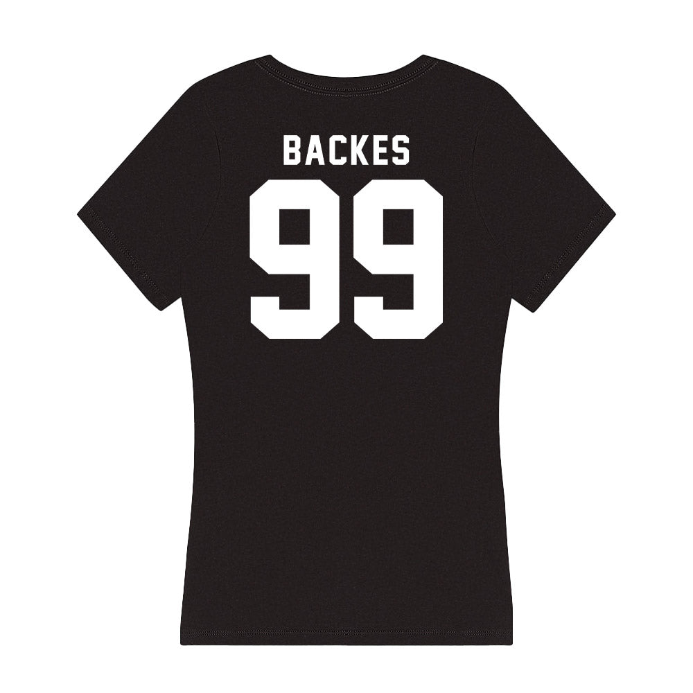 Georgia - NCAA Softball : Lilli Backes - Women's V-Neck T-Shirt-1