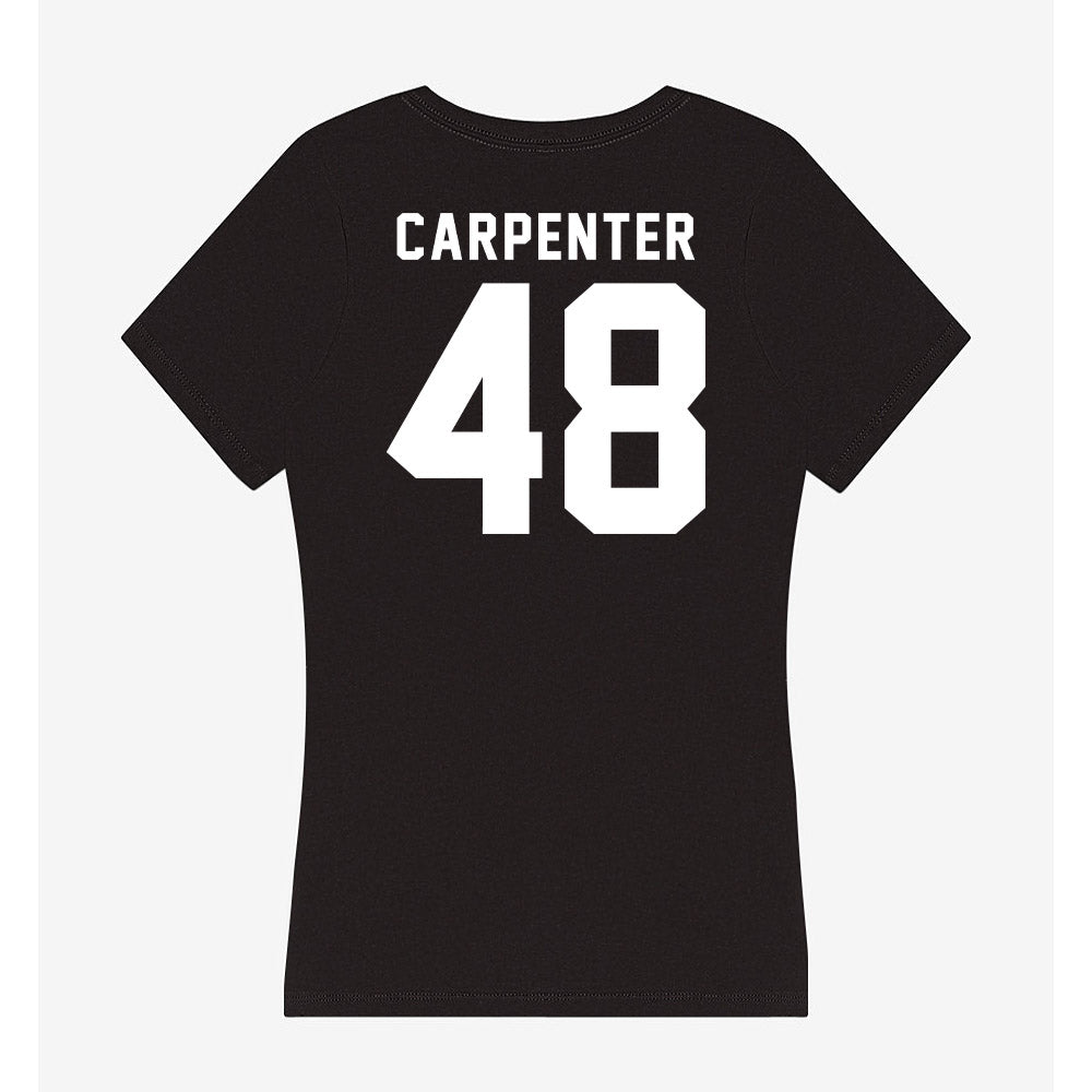 Georgia - NCAA Football : Duncan Carpenter - Women's V-Neck T-Shirt-1