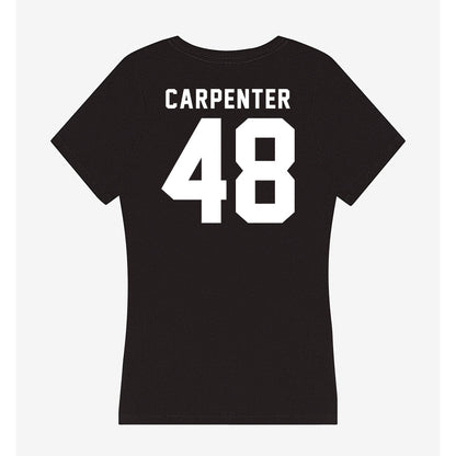 Georgia - NCAA Football : Duncan Carpenter - Women's V-Neck T-Shirt-1