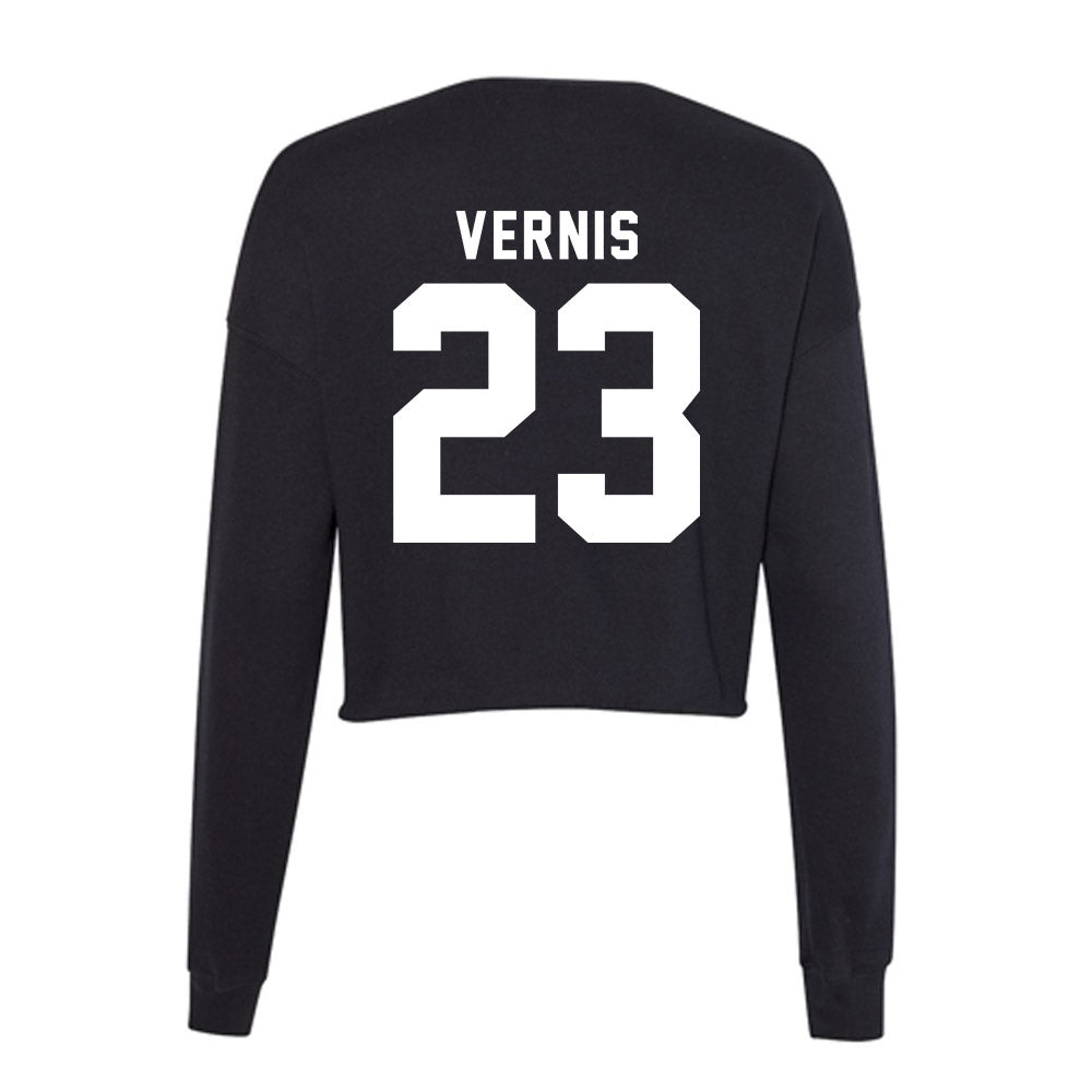 Georgia - NCAA Women's Soccer : Nicole Vernis - Women's Cropped Crew Fleece-1