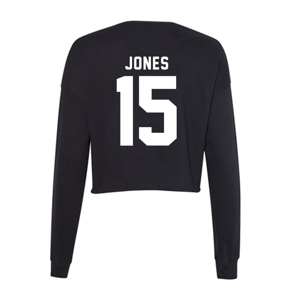 Georgia - NCAA Football : Demello Jones - Women's Cropped Crew Fleece-1