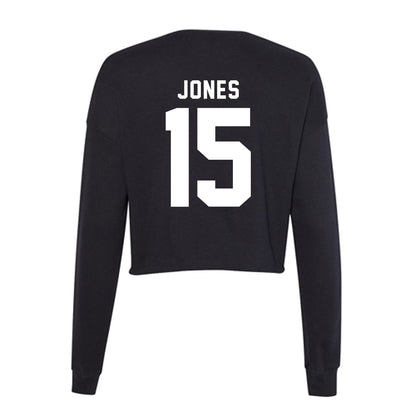 Georgia - NCAA Football : Demello Jones - Women's Cropped Crew Fleece-1