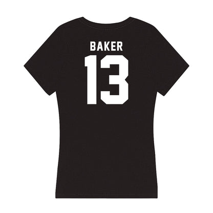 Georgia - NCAA Women's Soccer : Maddie Baker - Women's V-Neck T-Shirt-1