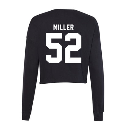 Georgia - NCAA Football : Christen Miller - Women's Cropped Crew Fleece-1