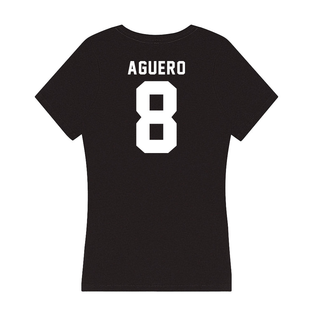 Georgia - NCAA Football : Joenel Aguero - Women's V-Neck T-Shirt-1