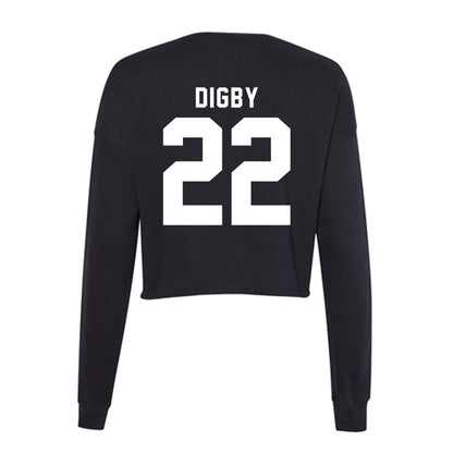 Georgia - NCAA Softball : Emily Digby - Women's Cropped Crew Fleece-1