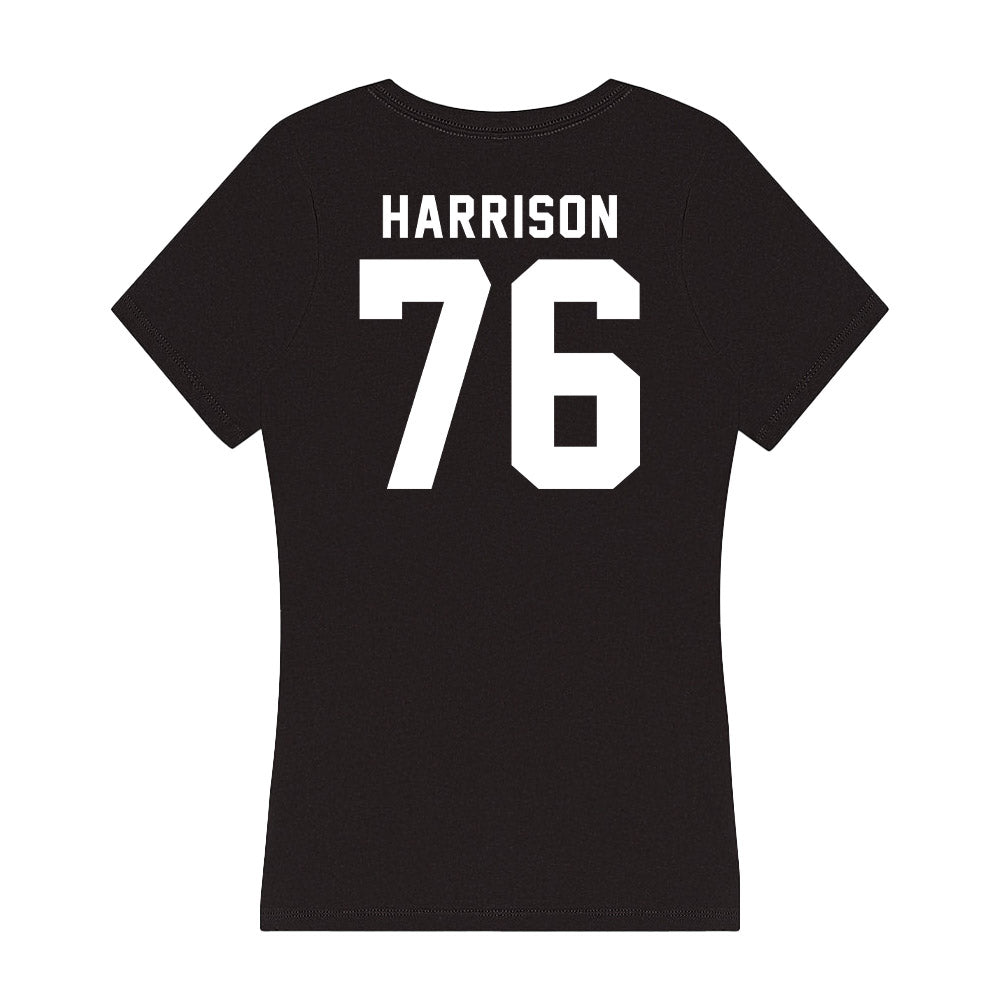 Georgia - NCAA Football : Marcus Harrison - Women's V-Neck T-Shirt-1