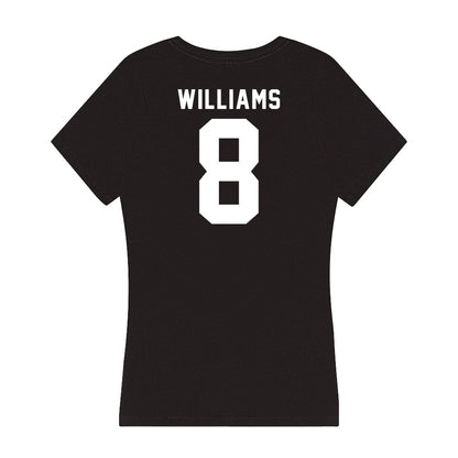 Georgia - NCAA Softball : Mua Williams - Women's V-Neck T-Shirt-1