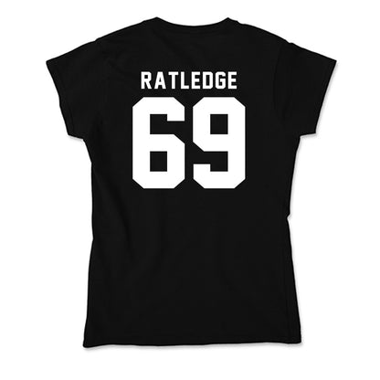 Georgia - NCAA Football : Tate Ratledge - Soft Style Women’s T-Shirt-1