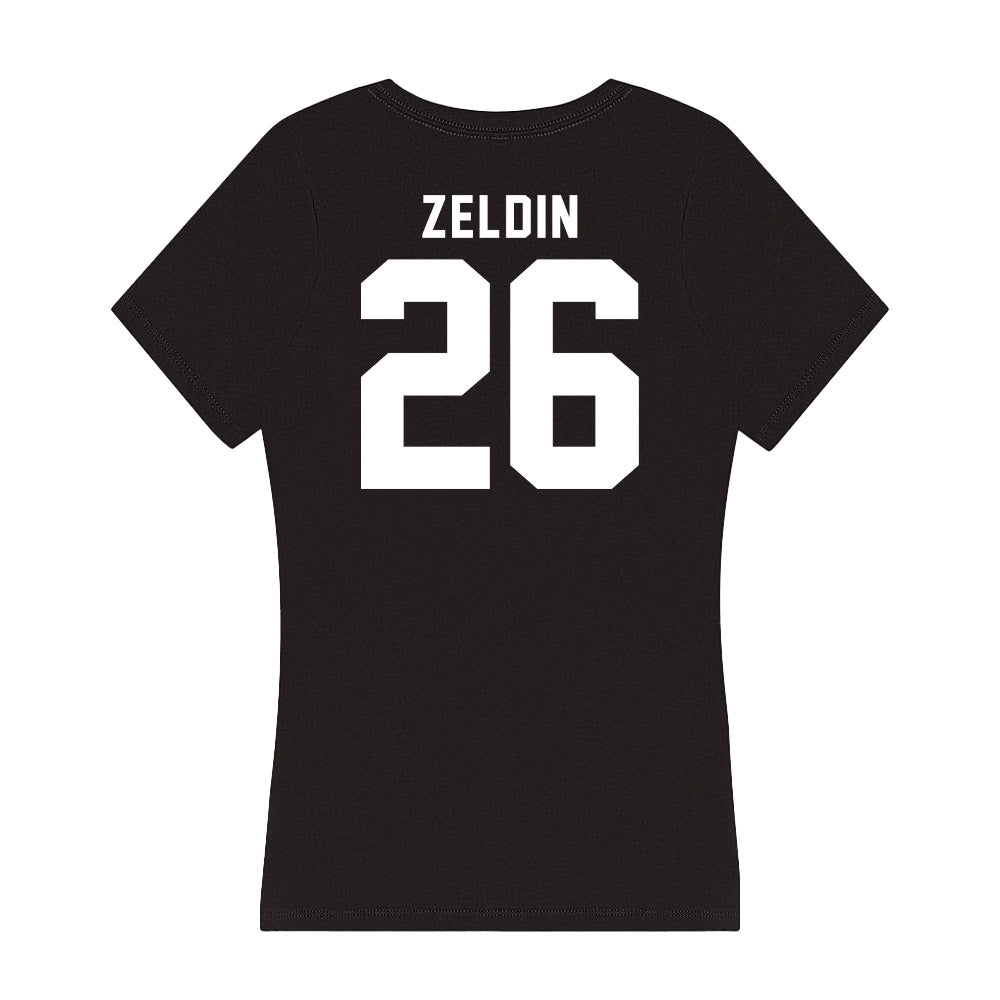 Georgia - NCAA Baseball : Brian Zeldin - Women's V-Neck T-Shirt-1