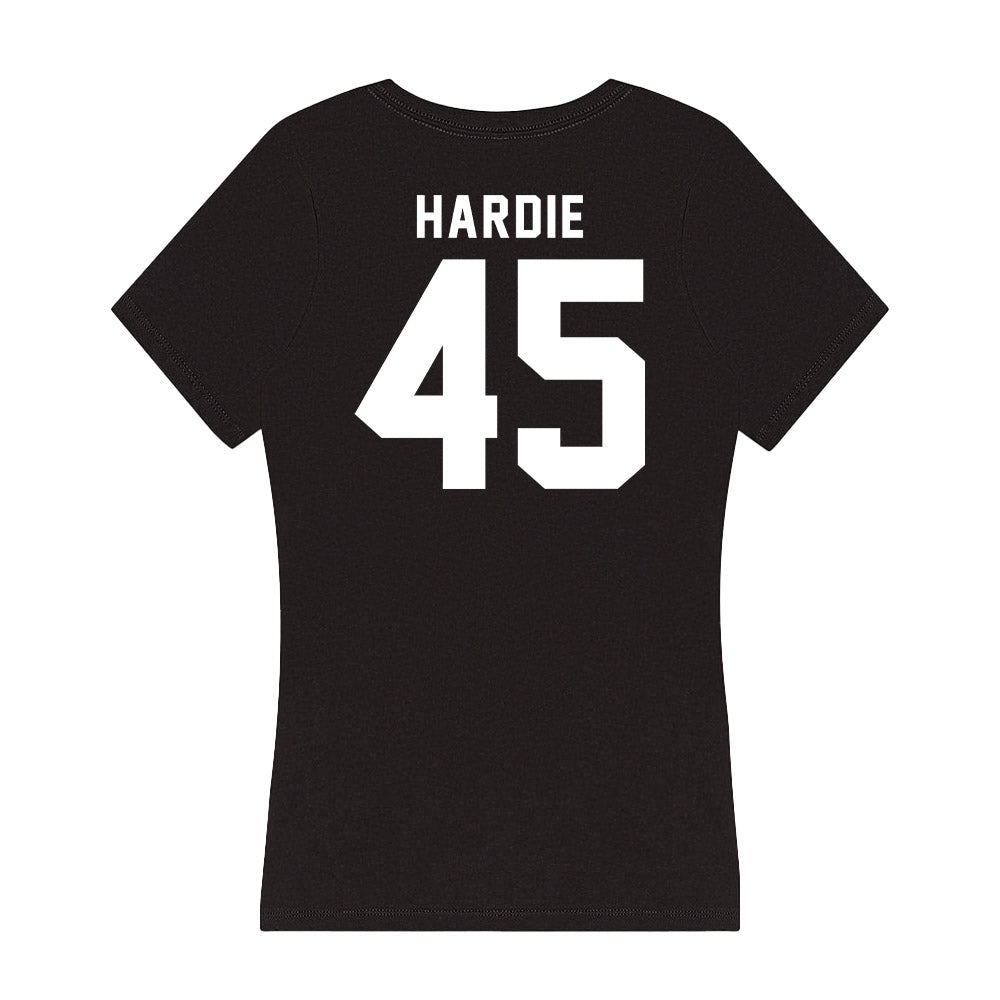 Georgia - NCAA Football : Jacob Hardie - Women's V-Neck T-Shirt-1