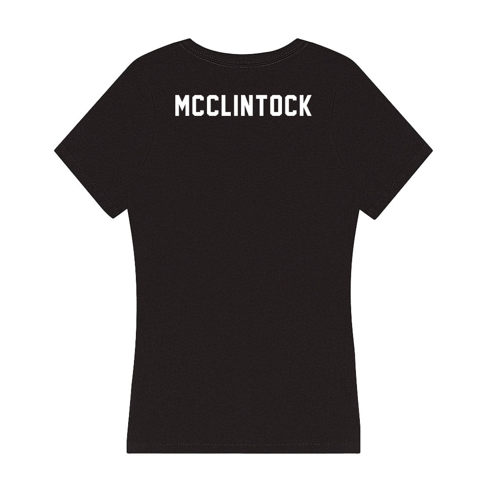 Georgia - NCAA Equestrian : Kendall Mcclintock - Women's V-Neck T-Shirt-1