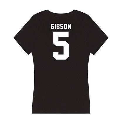 Georgia - NCAA Softball : Rachel Gibson - Women's V-Neck T-Shirt-1