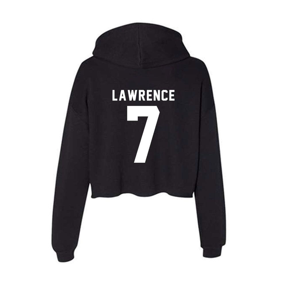 Georgia - NCAA Men's Basketball : Tyrin Lawrence - Women's Crop Fleece Hoodie-1