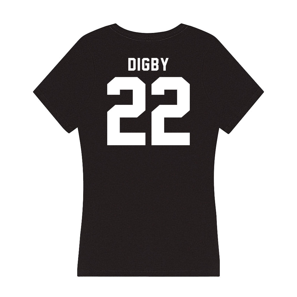 Georgia - NCAA Softball : Emily Digby - Women's V-Neck T-Shirt-1