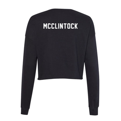 Georgia - NCAA Equestrian : Kendall Mcclintock - Women's Cropped Crew Fleece-1