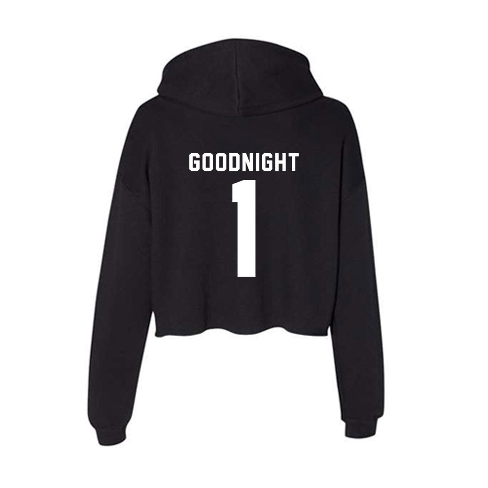 Georgia - NCAA Softball : Dallis Goodnight - Women's Crop Fleece Hoodie-1