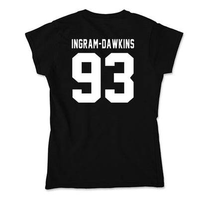 Georgia - NCAA Football : Tyrion Ingram-Dawkins - Soft Style Women’s T-Shirt-1