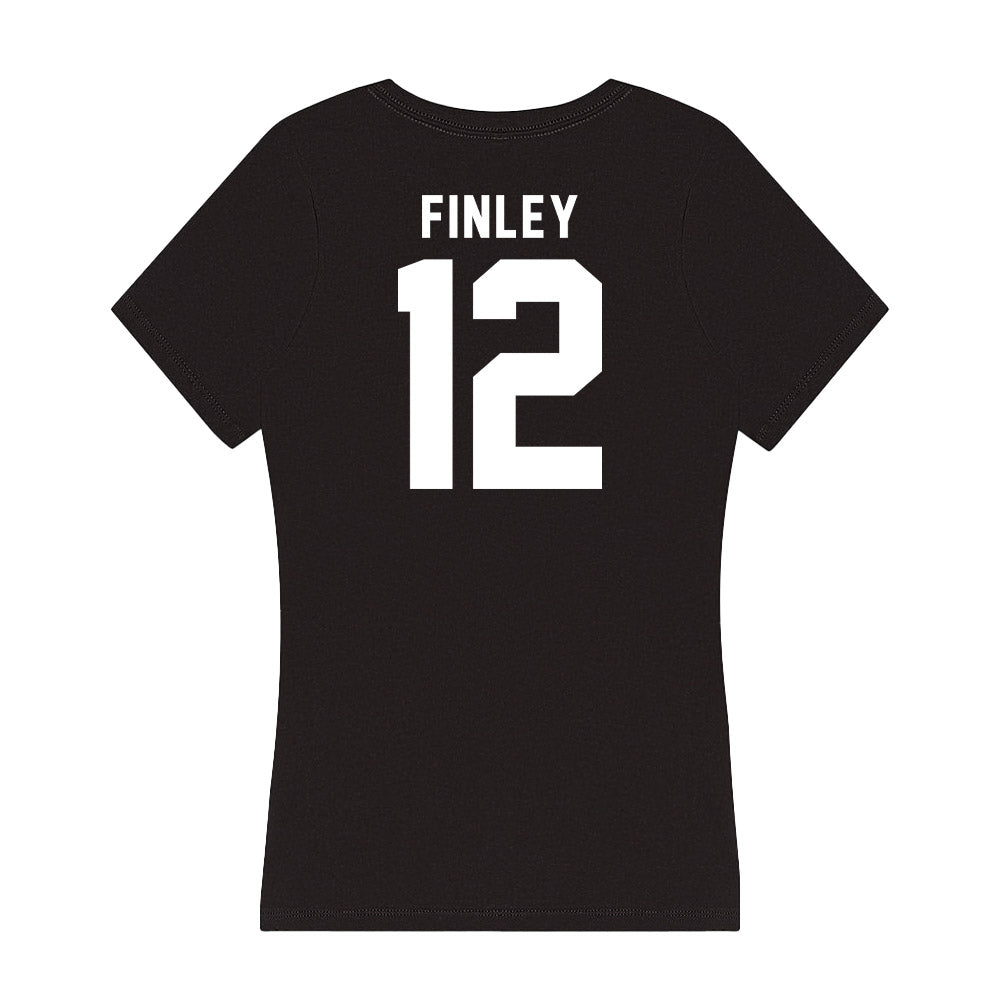 Georgia - NCAA Baseball : Leighton Finley - Women's V-Neck T-Shirt-1