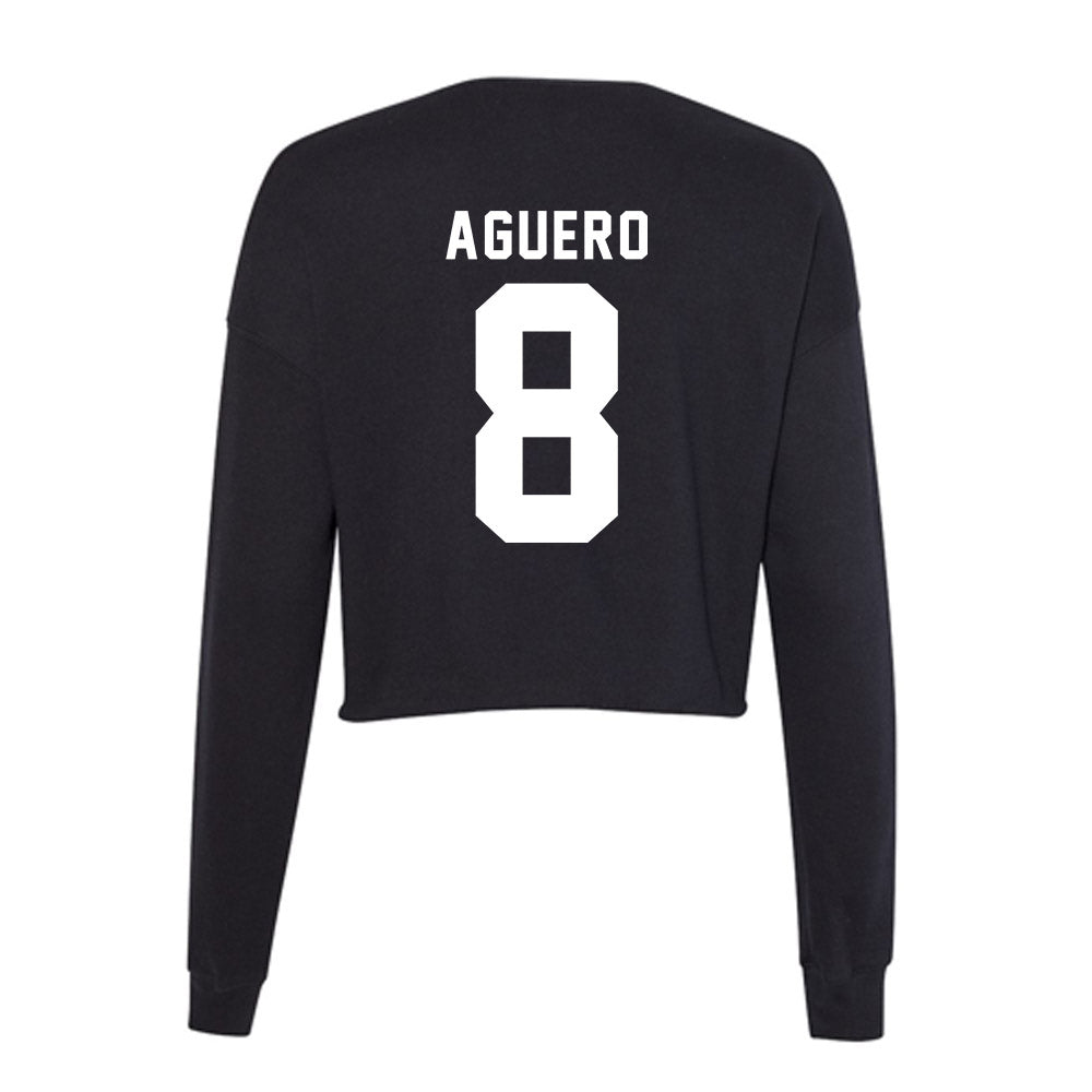 Georgia - NCAA Football : Joenel Aguero - Women's Cropped Crew Fleece-1