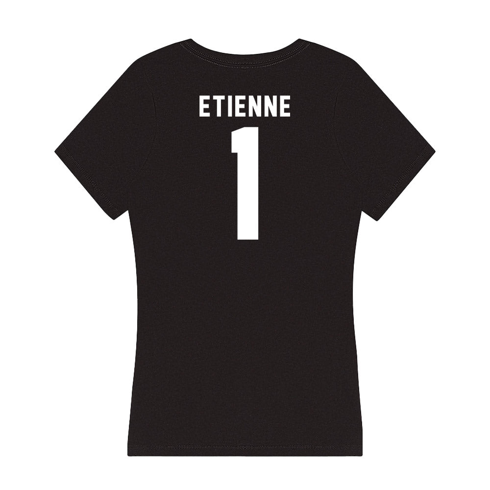 Georgia - NCAA Football : Trevor Etienne - Women's V-Neck T-Shirt-1