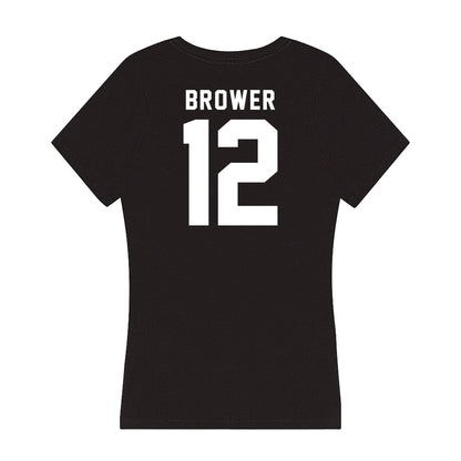 Georgia - NCAA Women's Volleyball : Clara Brower - Women's V-Neck T-Shirt-1