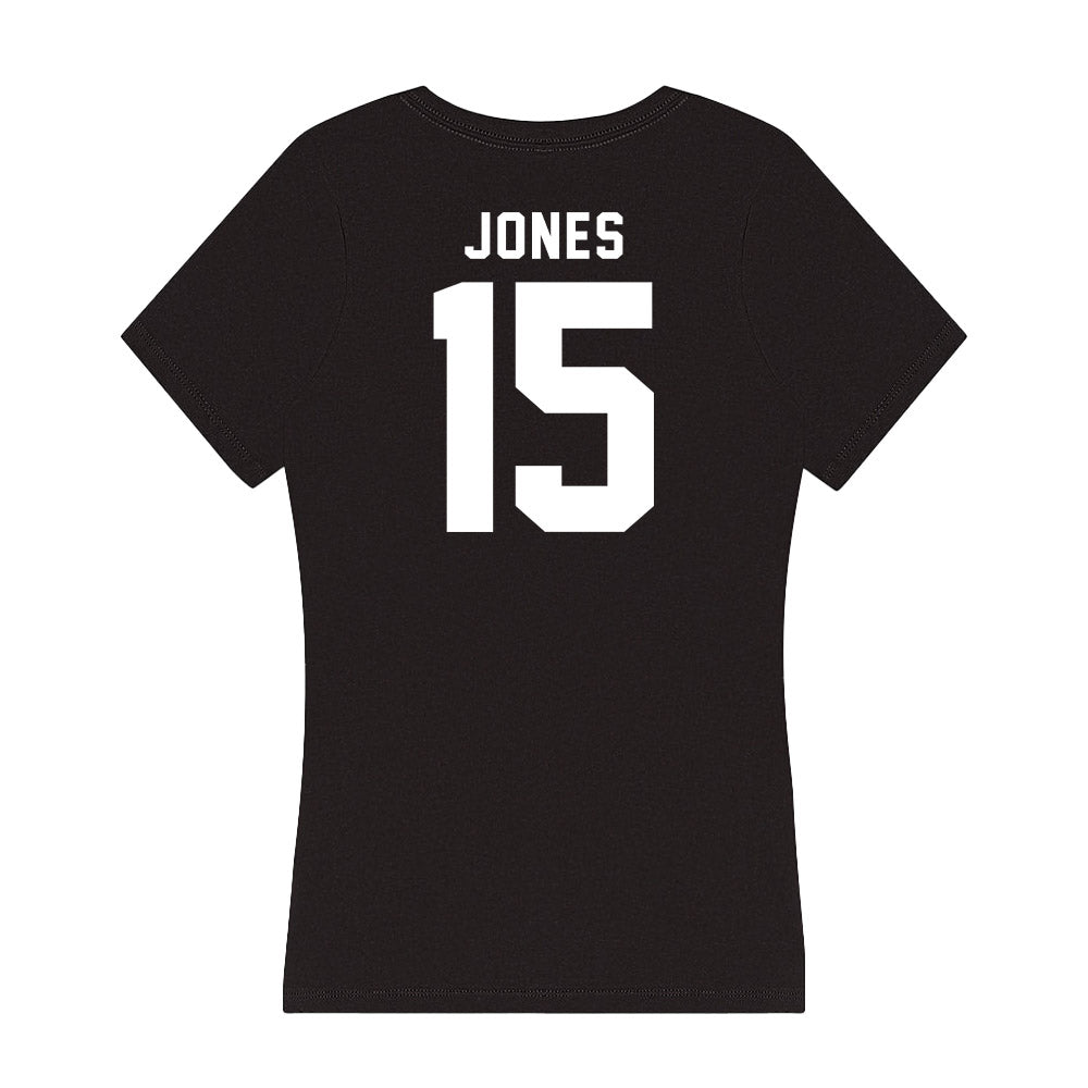 Georgia - NCAA Football : Demello Jones - Women's V-Neck T-Shirt-1