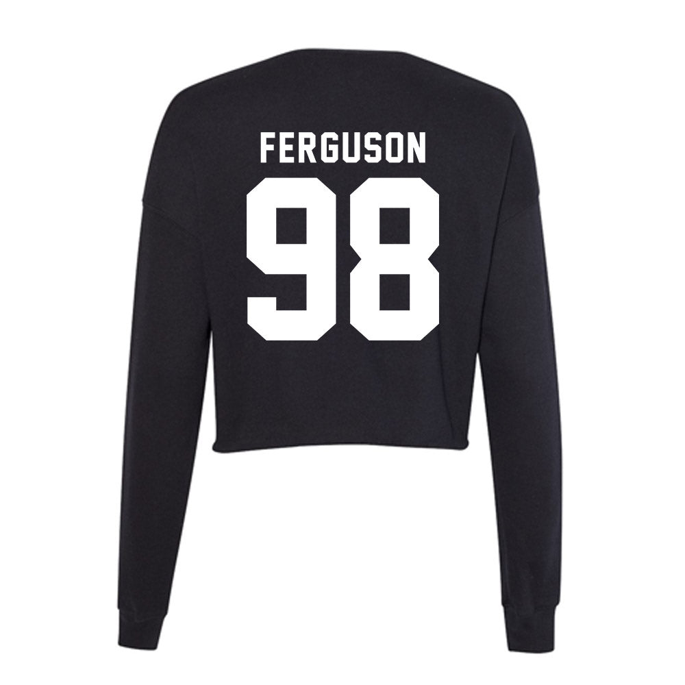 Georgia - NCAA Football : Connor Ferguson - Women's Cropped Crew Fleece-1
