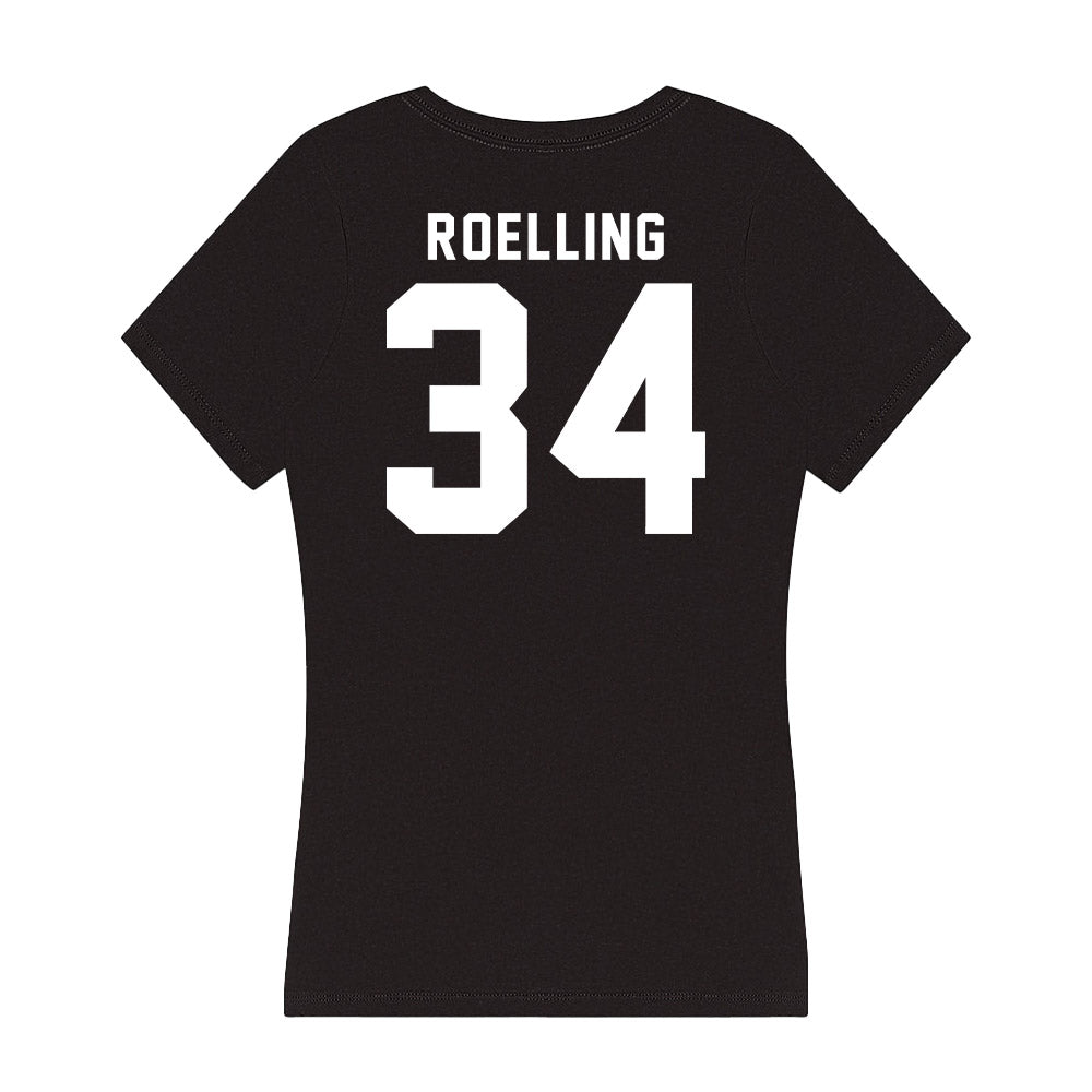 Georgia - NCAA Softball : Randi Roelling - Women's V-Neck T-Shirt-1