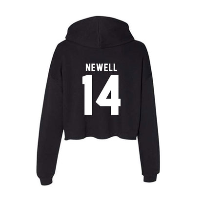 Georgia - NCAA Men's Basketball : Asa Newell - Women's Crop Fleece Hoodie-1