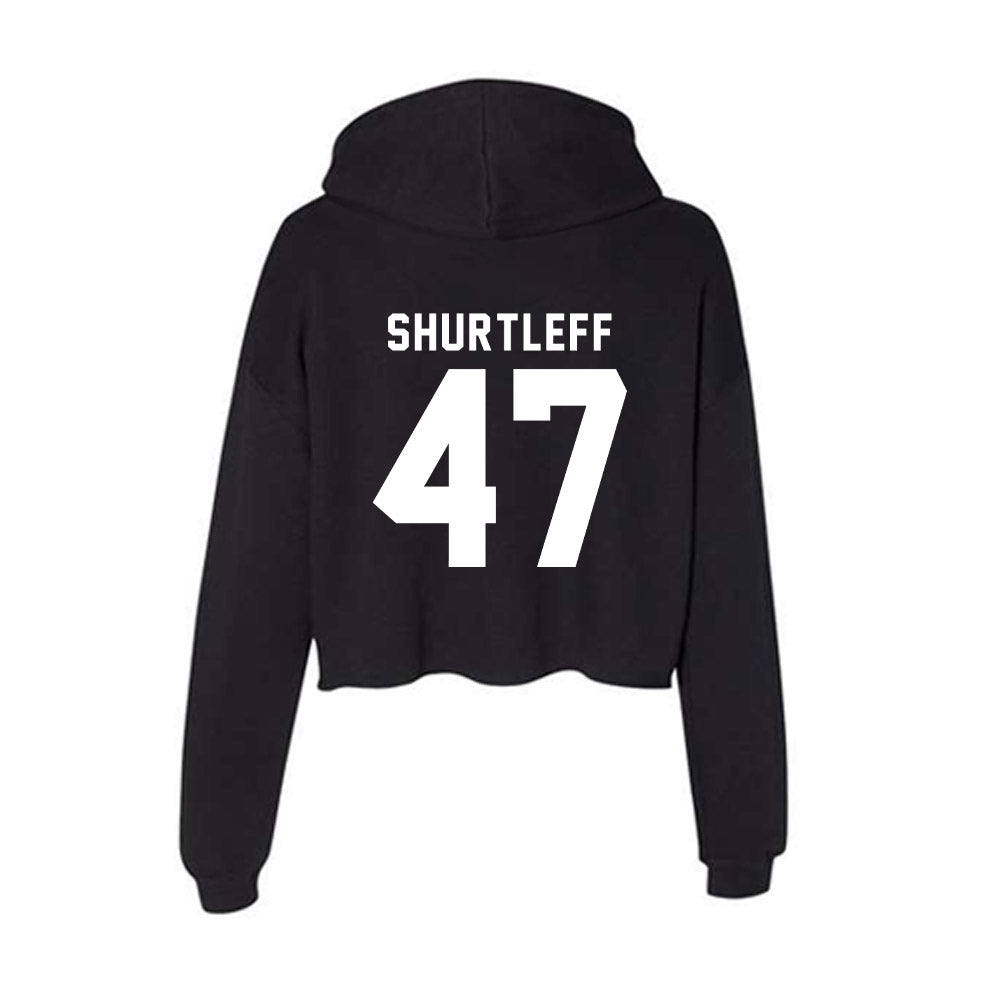 Georgia - NCAA Football : Sam Shurtleff - Women's Crop Fleece Hoodie-1