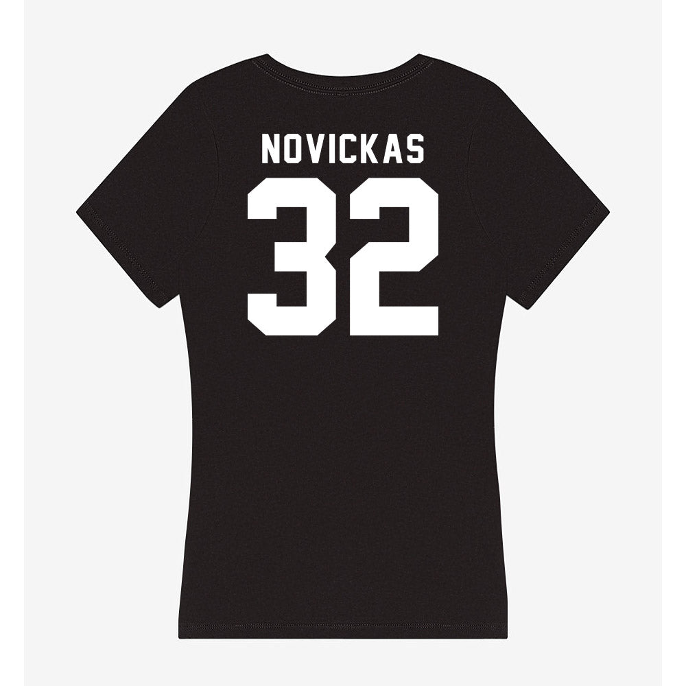 Georgia - NCAA Softball : Gabi Novickas - Women's V-Neck T-Shirt-1
