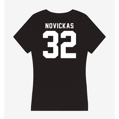 Georgia - NCAA Softball : Gabi Novickas - Women's V-Neck T-Shirt-1