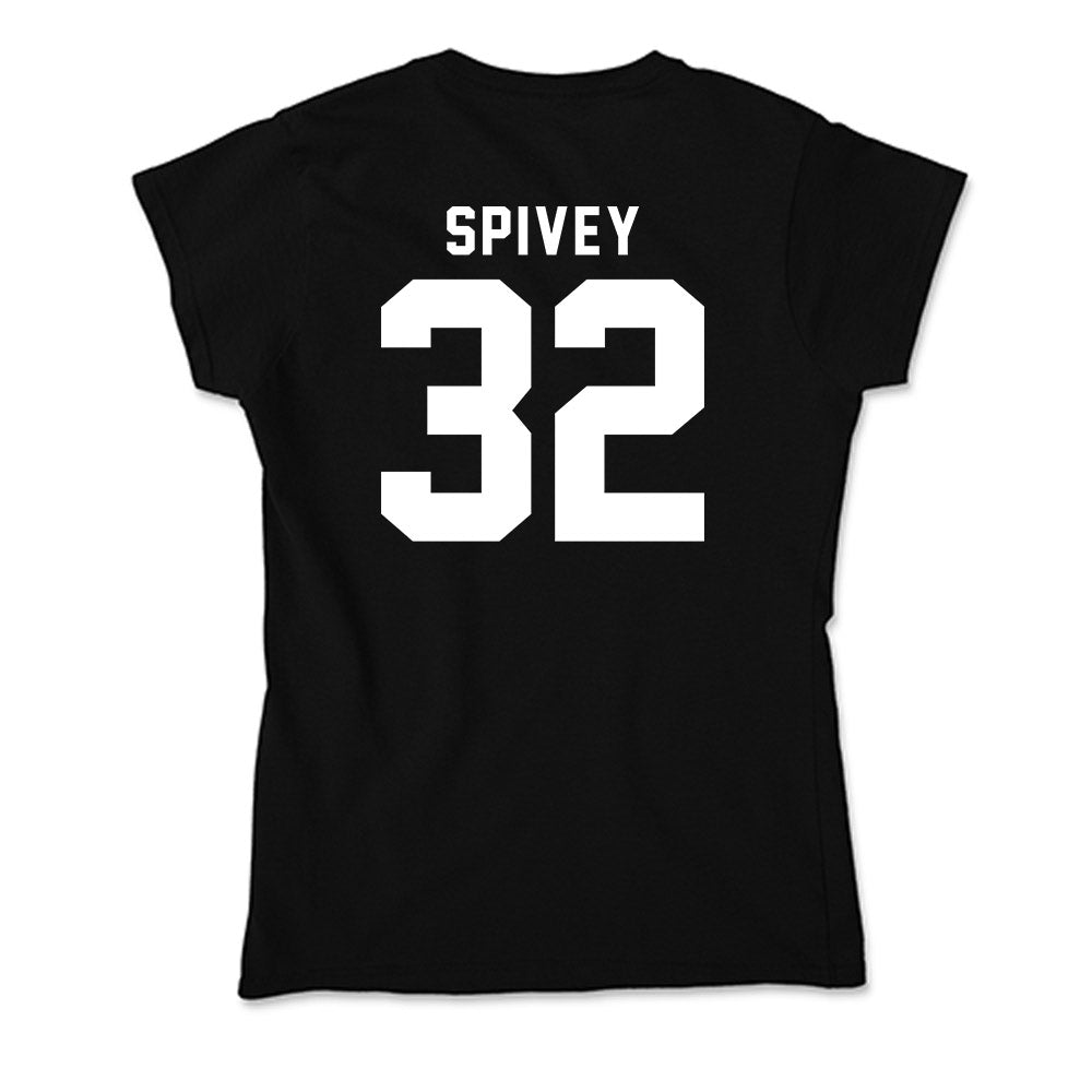 Georgia - NCAA Baseball : Logan Spivey - Soft Style Women’s T-Shirt-1