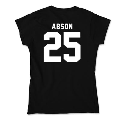 Georgia - NCAA Men's Basketball : Justin Abson - Soft Style Women’s T-Shirt-1