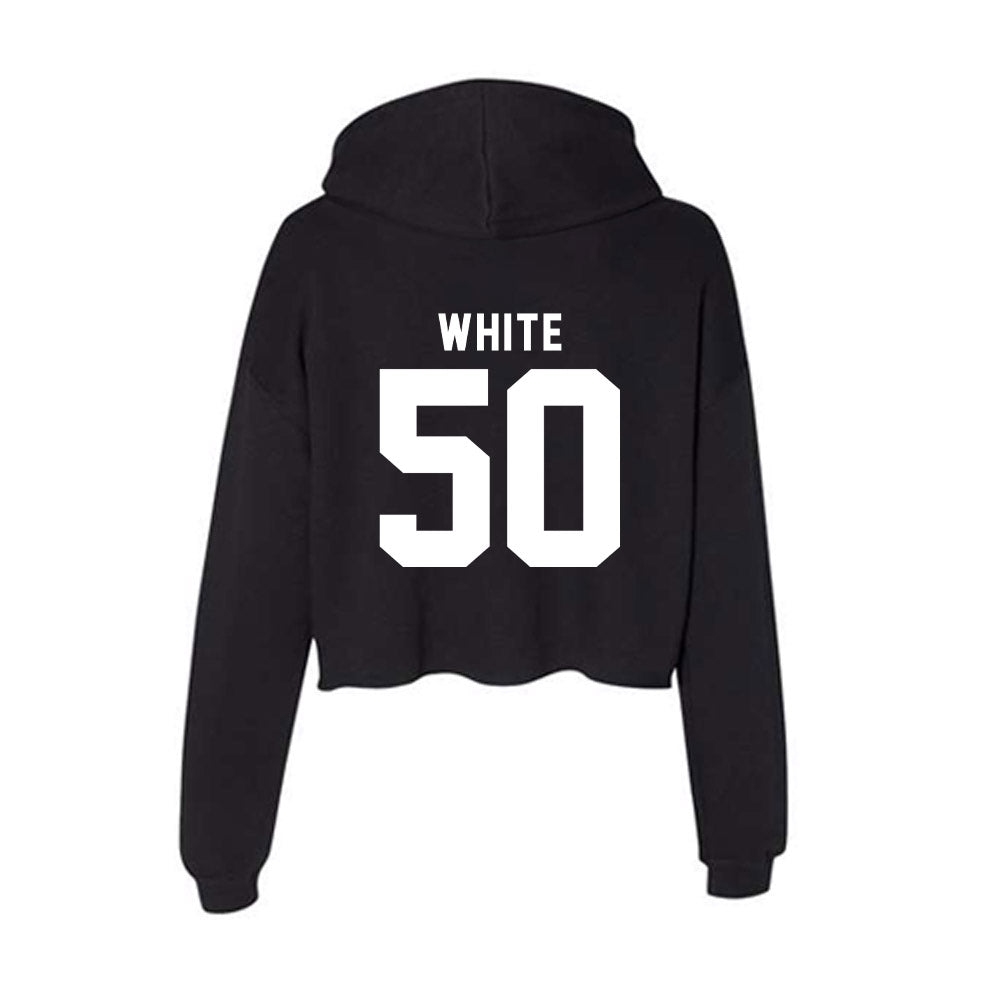 Georgia - NCAA Women's Soccer : Hannah White - Women's Crop Fleece Hoodie-1