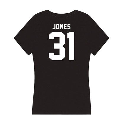 Georgia - NCAA Football : Kyron Jones - Women's V-Neck T-Shirt-1