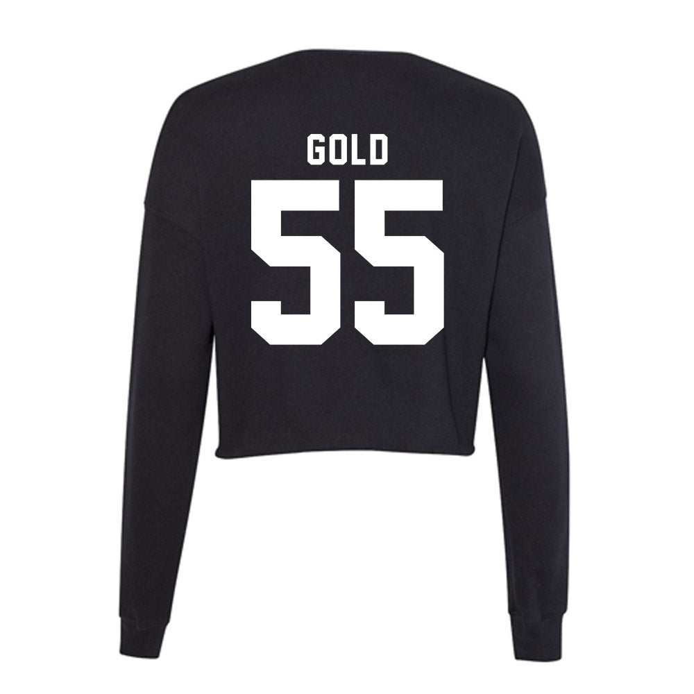 Georgia - NCAA Baseball : Ryan Gold - Women's Cropped Crew Fleece-1