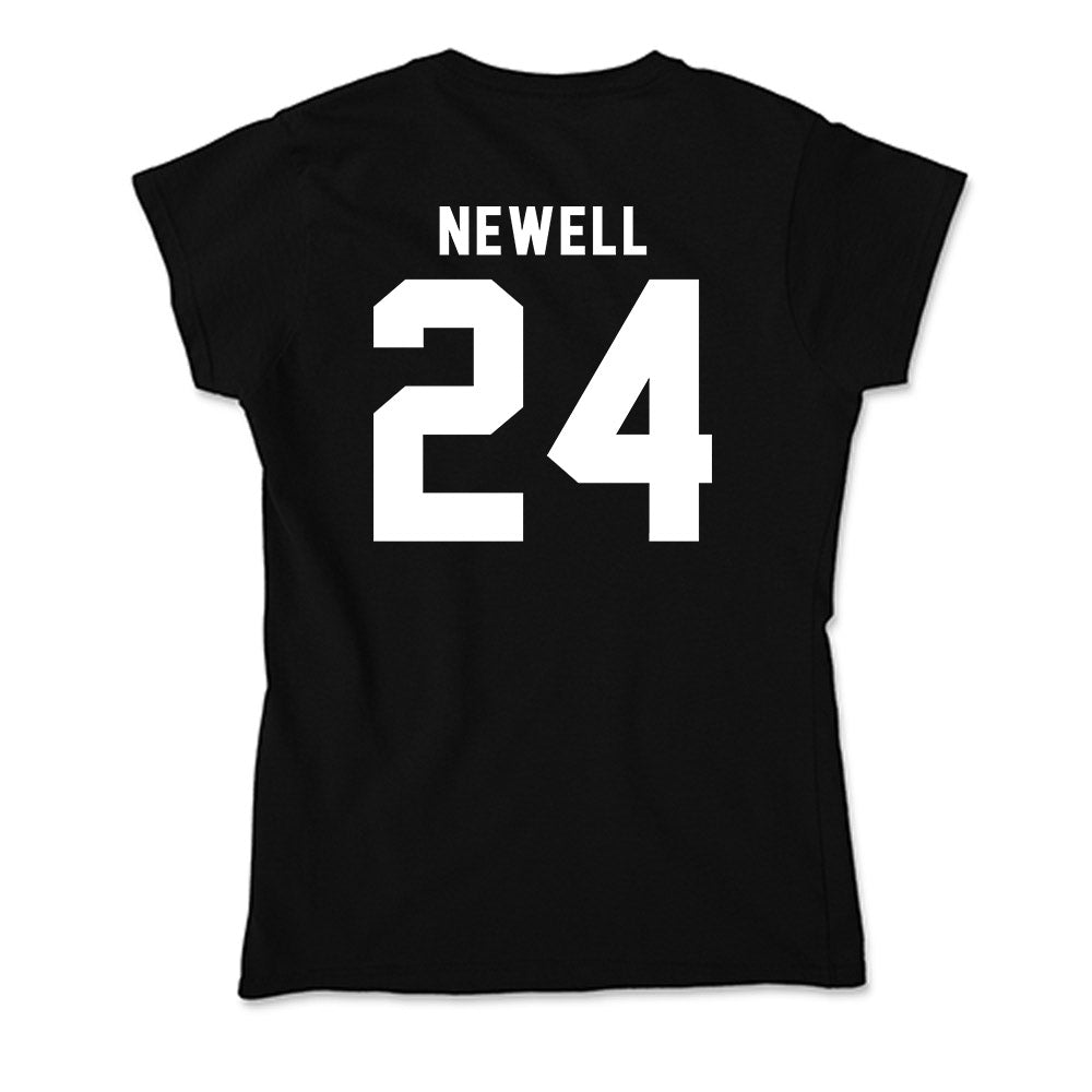 Georgia - NCAA Men's Basketball : Jaden Newell - Soft Style Women’s T-Shirt-1