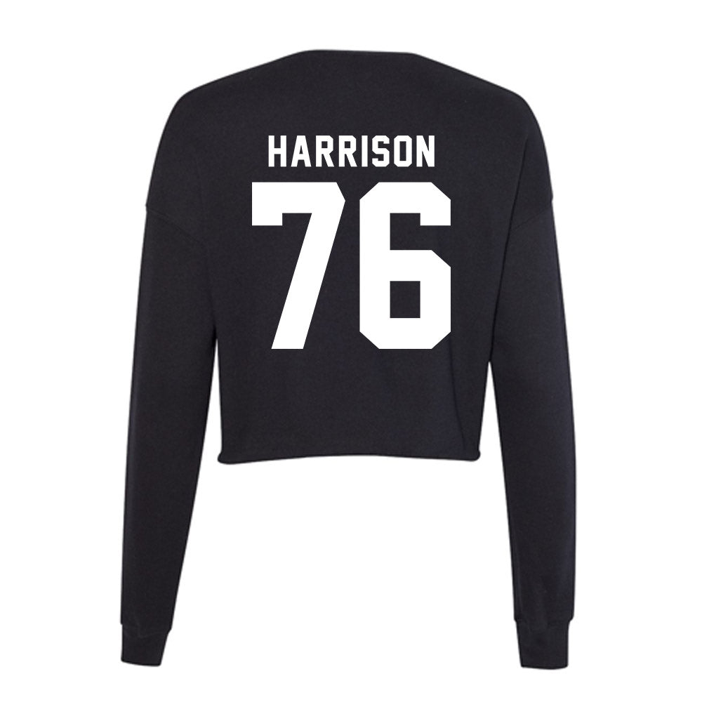 Georgia - NCAA Football : Marcus Harrison - Women's Cropped Crew Fleece-1