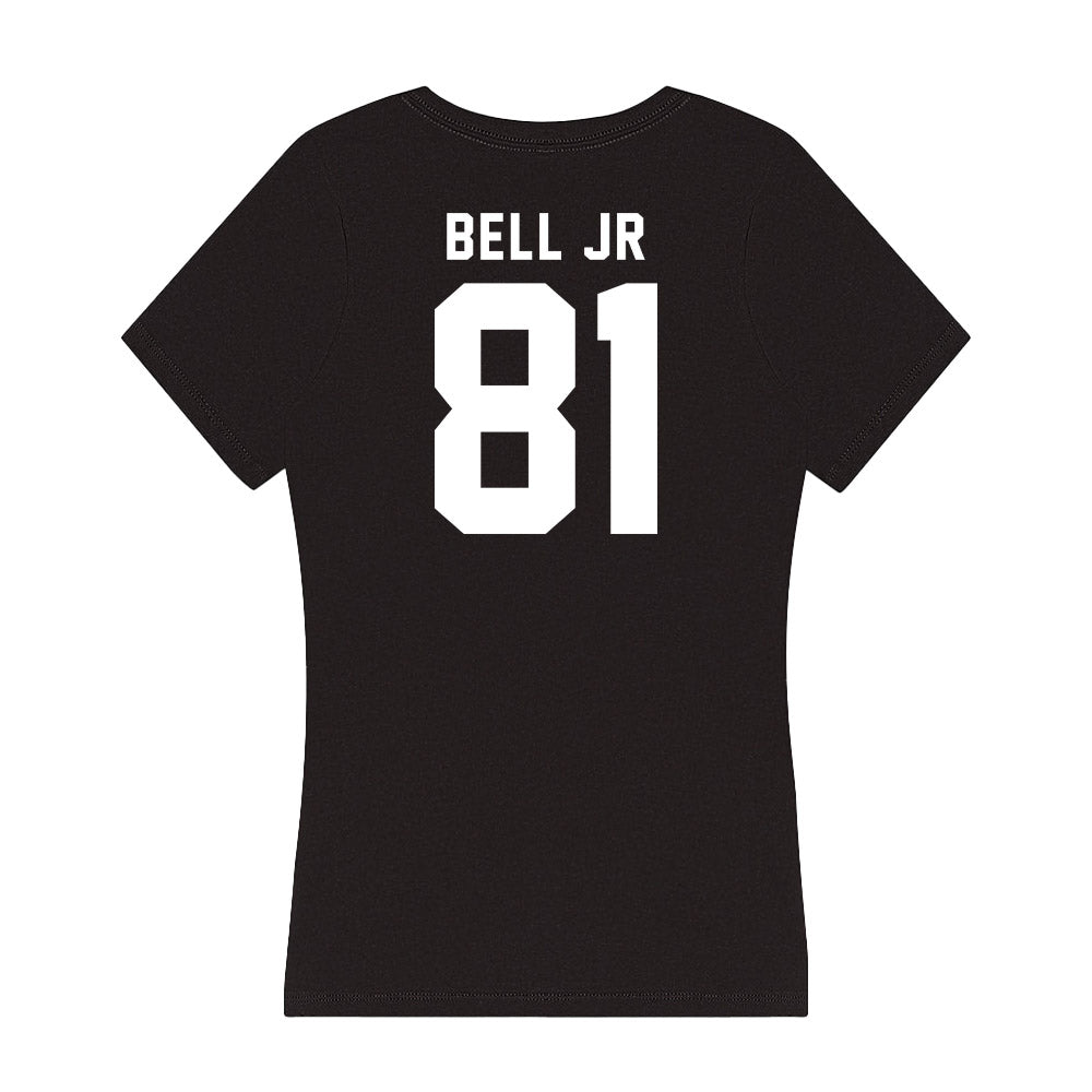 Georgia - NCAA Football : Jeremy Bell Jr - Women's V-Neck T-Shirt-1