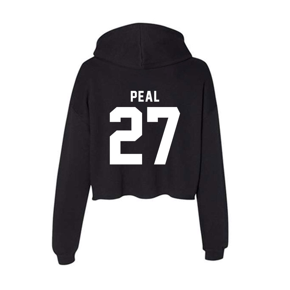 Georgia - NCAA Football : Chris Peal - Women's Crop Fleece Hoodie-1