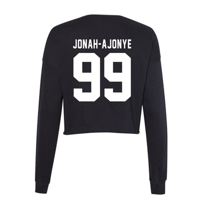 Georgia - NCAA Football : Joseph Jonah-Ajonye - Women's Cropped Crew Fleece-1