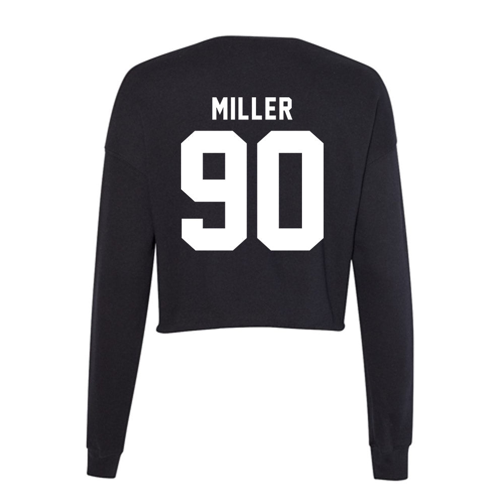 Georgia - NCAA Football : Drew Miller - Women's Cropped Crew Fleece-1