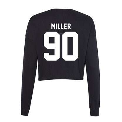 Georgia - NCAA Football : Drew Miller - Women's Cropped Crew Fleece-1