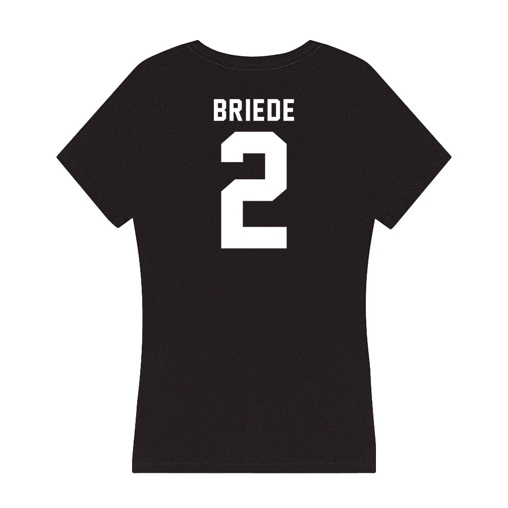 Georgia - NCAA Women's Soccer : Olivia Briede - Women's V-Neck T-Shirt-1