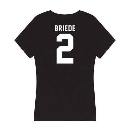 Georgia - NCAA Women's Soccer : Olivia Briede - Women's V-Neck T-Shirt-1