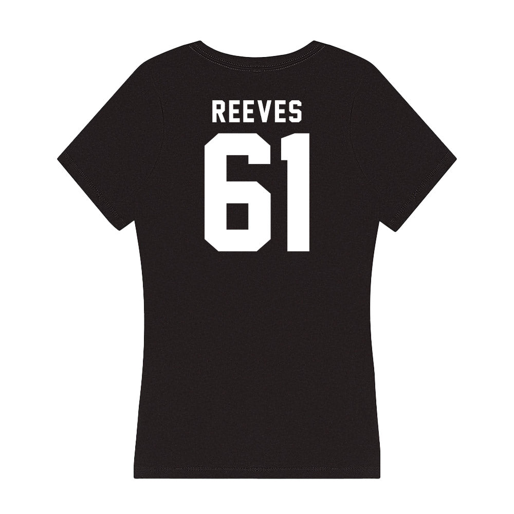 Georgia - NCAA Football : Nicholas Reeves - Women's V-Neck T-Shirt-1