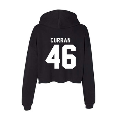 Georgia - NCAA Football : Danny Curran - Women's Crop Fleece Hoodie-1