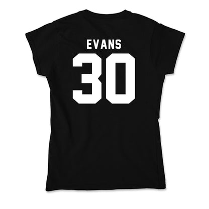 Georgia - NCAA Women's Basketball : Amiya Evans - Soft Style Women’s T-Shirt-1